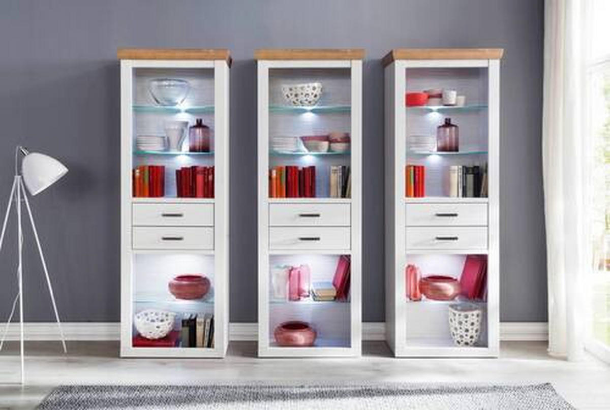 BELYSNING FÖR GLASHYLLA I SET - silver, Design, metall/plast (4/2/4cm) - Livetastic