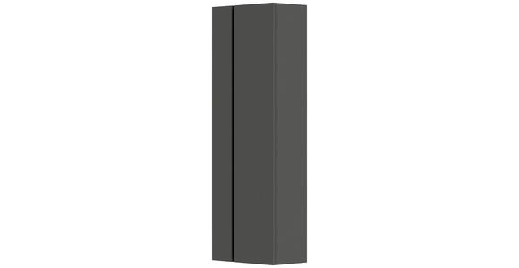 GARDEROBENSCHRANK Gardasee in 60/179/33 cm - Anthrazit, Design, Holzwerkstoff (60/179/33cm) - Moderano