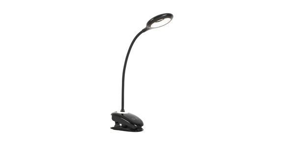 LED-KLEMMLEUCHTE 42/11/12 cm   - Schwarz, Basics, Kunststoff (42/11/12cm) - Boxxx