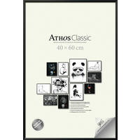 BILDERRAHMEN - Schwarz, Basics, Papier/Holzwerkstoff (40/60/1,8cm)