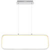 ZÁVĚSNÉ SVÍTIDLO, 80/10/120 cm  - opál/barvy niklu, Basics, kov/plast (80/10/120cm) - Globo