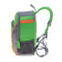 KINDERRUCKSACK - Grau/Grün, Textil (23/28/11cm) - Sigikid
