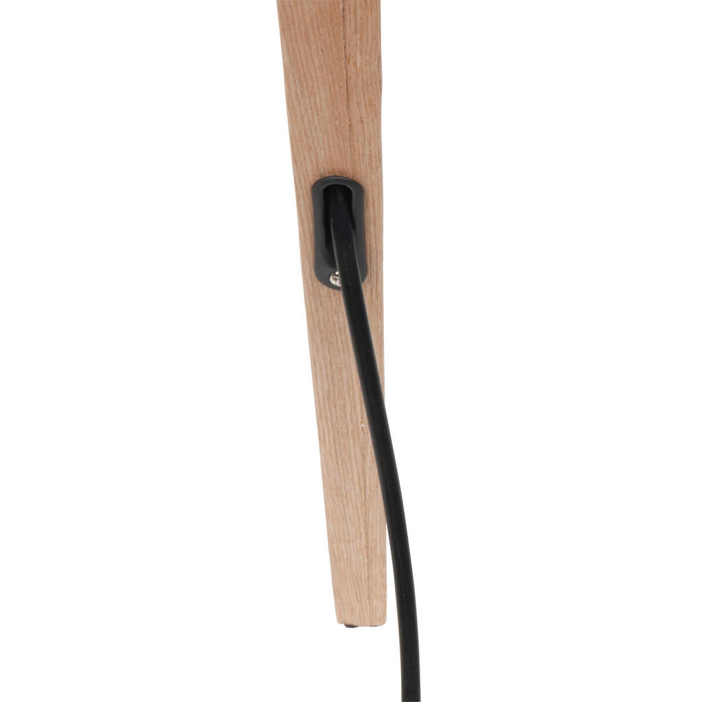 Thumbnail - Zuiver Stehleuchte Tripod Wood, Eiche, Textil, Eiche, massiv, 157 cm, Fußschalter, Lampen & Leuchten, Innenbeleuchtung, ...