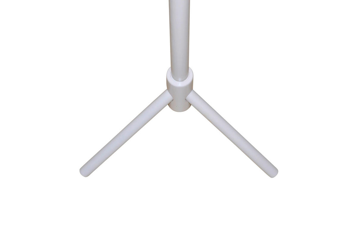 GARDEROBENSTÄNDER in Weiß   - Weiß, Design, Holz (45/45/174cm) - MID.YOU