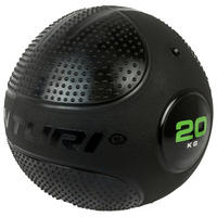 GYMNASTIKBALL - Schwarz, KONVENTIONELL, Kunststoff (20kg)