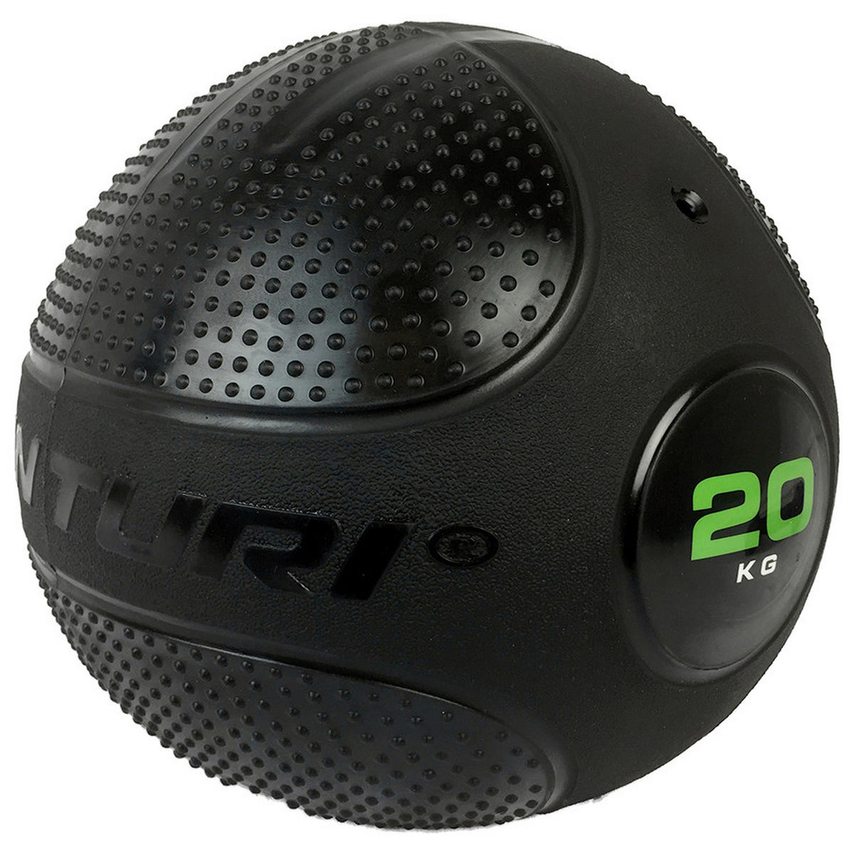 GYMNASTIKBALL - Schwarz, KONVENTIONELL, Kunststoff (20kg)