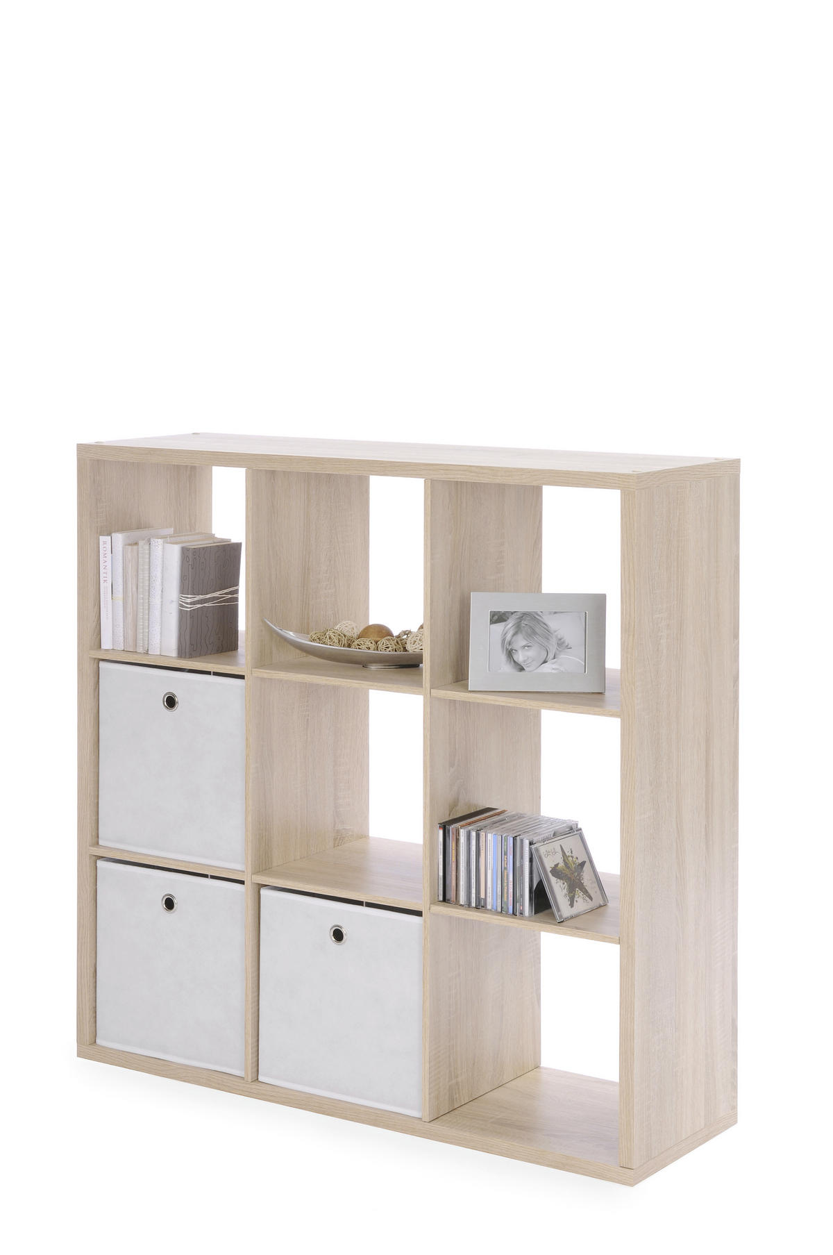REGAL boje hrasta  drvni materijal  - boje hrasta, Basics, drvni materijal (107/107/33cm) - Carryhome