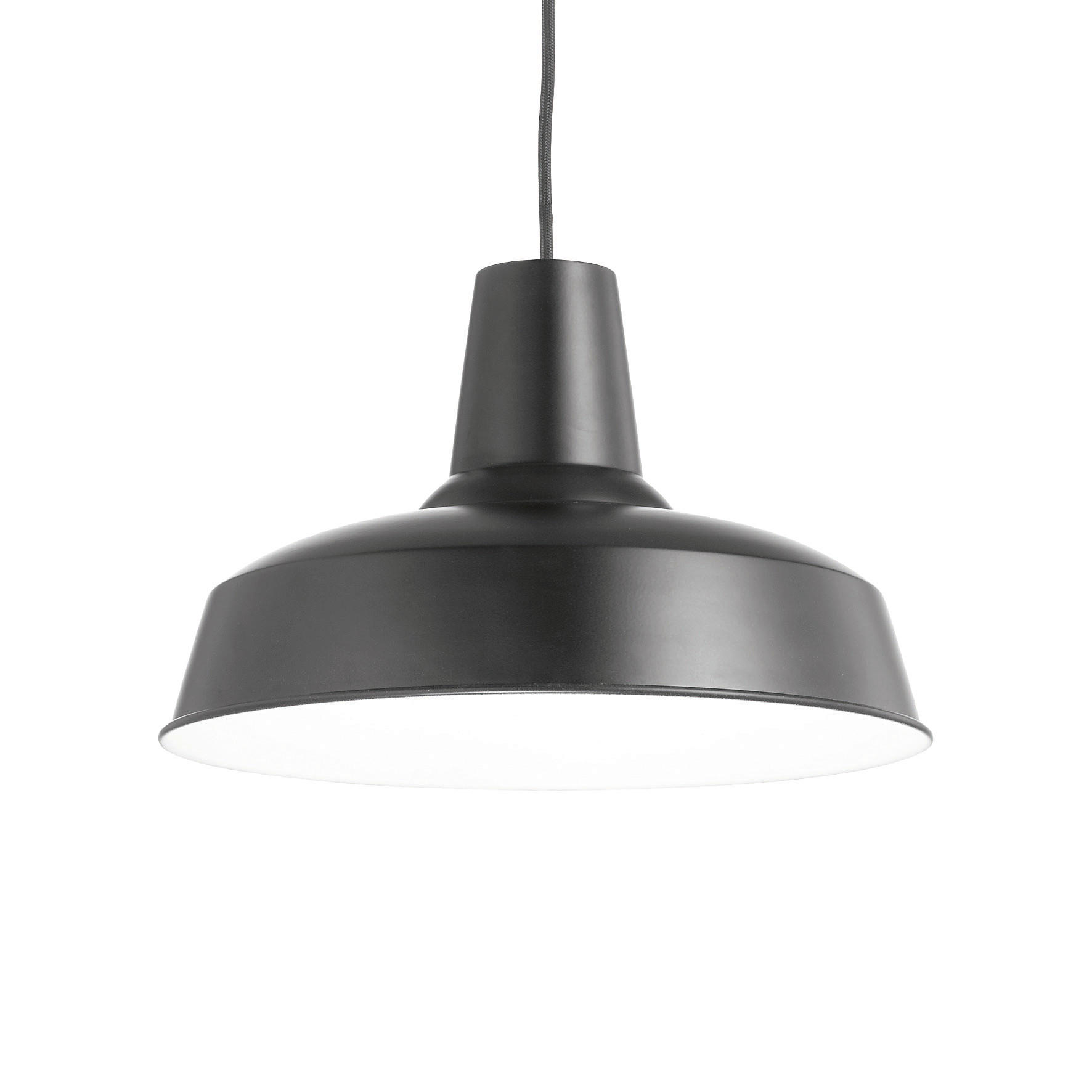 Ideal Lux Hängeleuchte Moby Nero Schwarz 47.5\222.5 cm