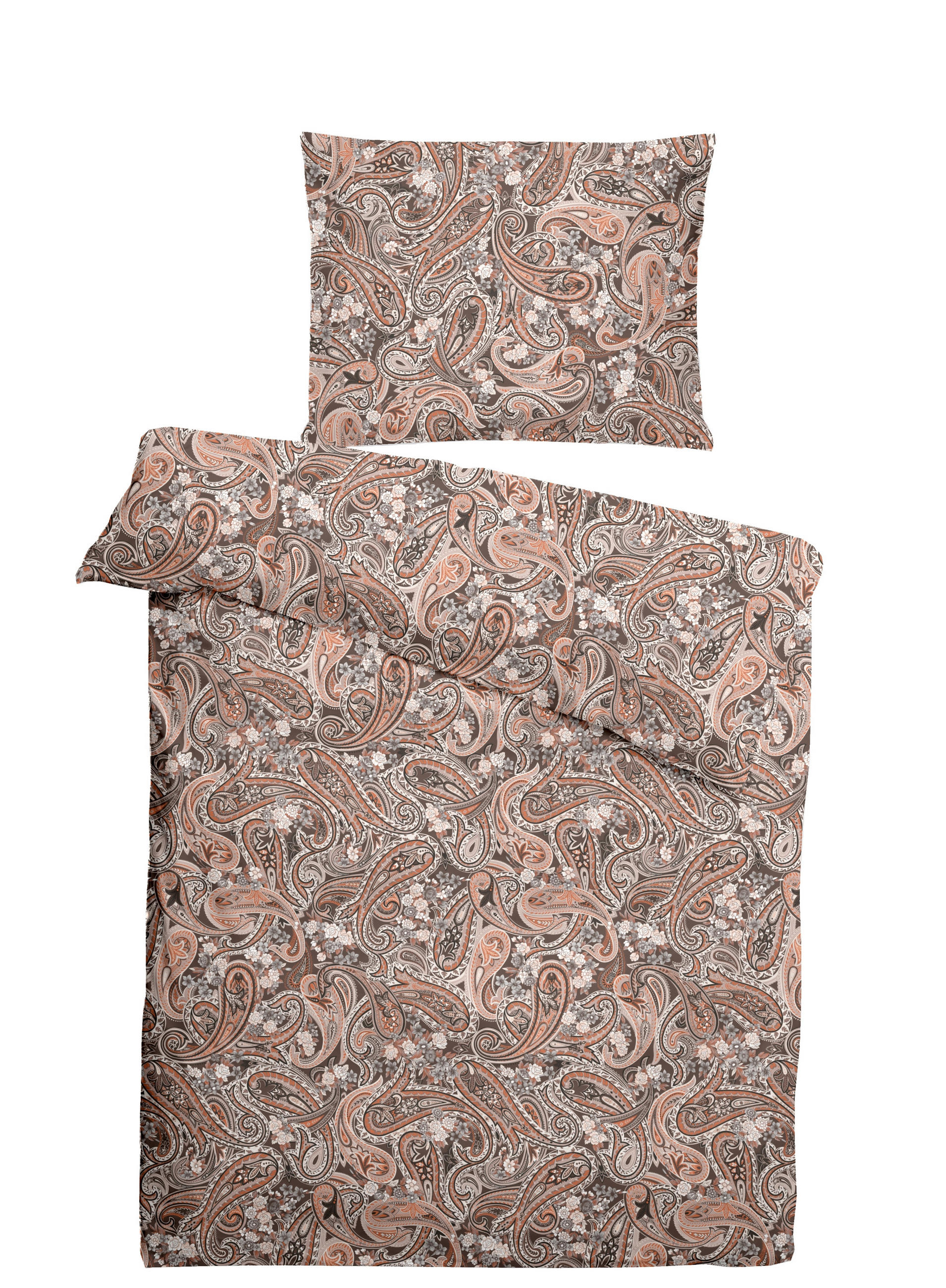 BETTWÄSCHE Herbst/Winter Kollektion 2025 Flanell 140/200 cm  - Karamell, Basics, Textil (140/200cm)