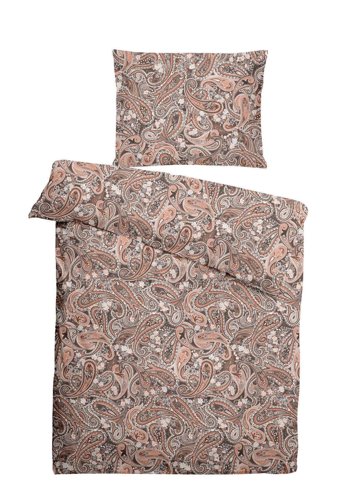 BETTWÄSCHE Herbst/Winter Kollektion 2025 Flanell 140/200 cm  - Karamell, Basics, Textil (140/200cm)