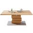 COUCHTISCH Wildeiche massiv rechteckig Eichefarben - Eichefarben/Alufarben, Design, Holz/Holzwerkstoff (110,3/65,3/45,5-(63)cm) - Linea Natura
