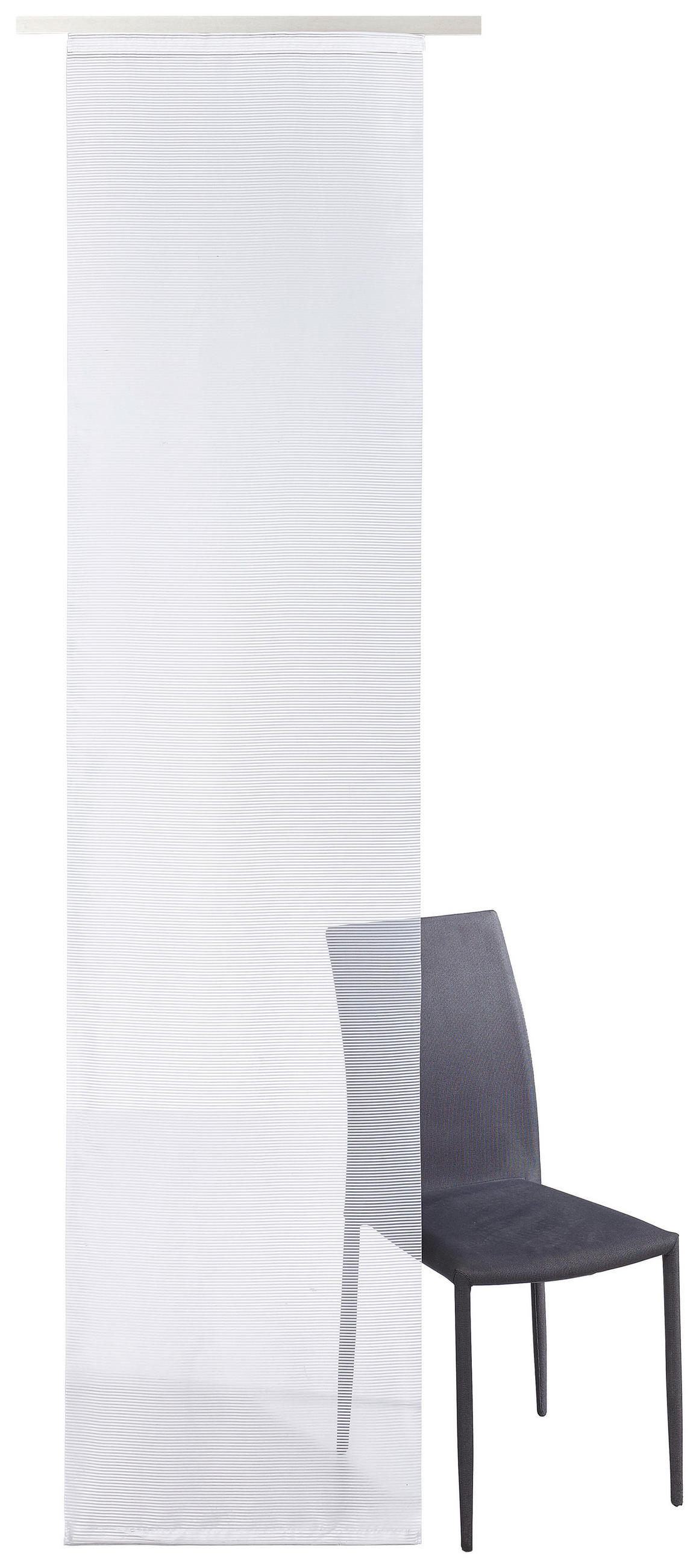 FLÄCHENVORHANG   halbtransparent   60/245 cm  - Weiß, Basics, Textil (60/245cm) - Boxxx