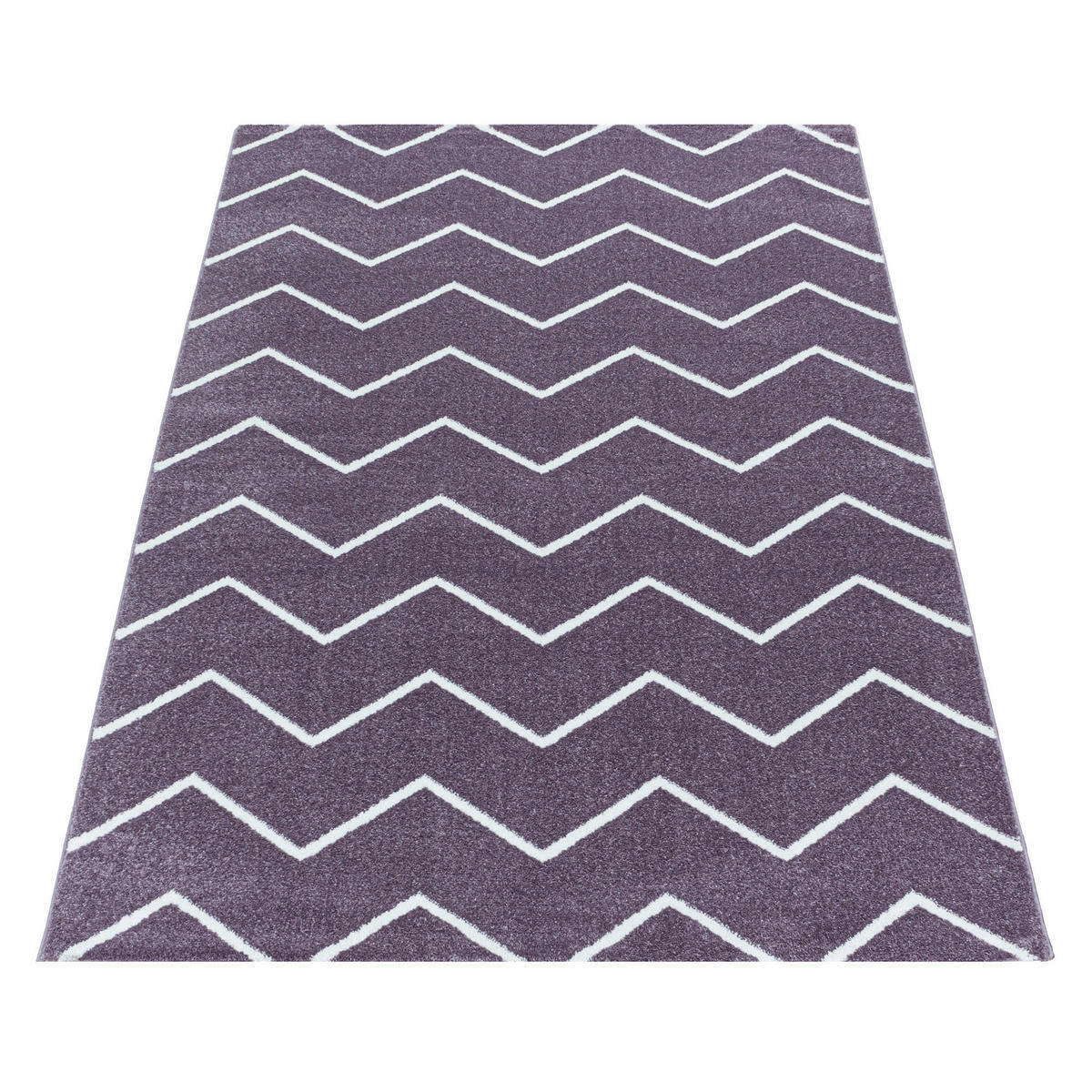 GOLVLÖPARE 80/250 cm Rio 4602 lila  - lila, Basics, textil (80/250cm)