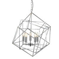 VISEČA SVETILKA  Cube      55/150 cm      E14 - barve kroma, Design, kovina (55/150cm)