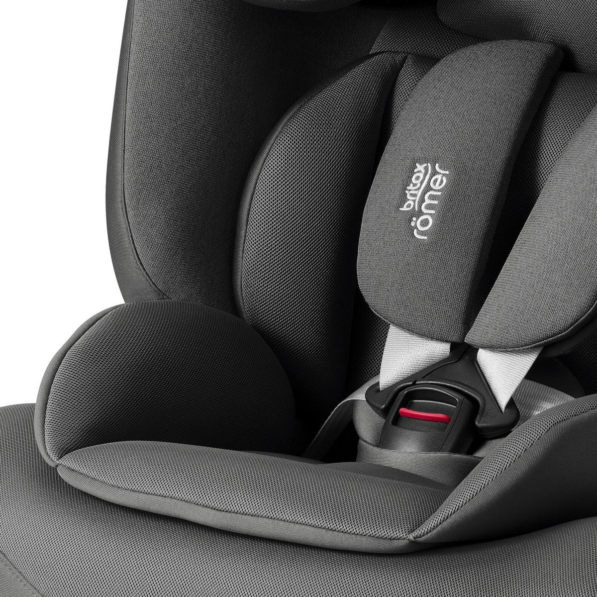 KINDERAUTOSITZ Advansafix Pro  - Dunkelgrau/Grau, Basics, Kunststoff/Textil (44/60/48cm) - Britax Römer