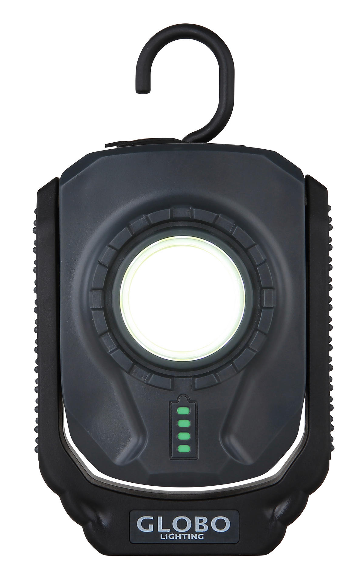 DELOVNA LED-SVETILKA - srebrne barve/črna, Basics, kovina/umetna masa (7,1/4,1/10cm)