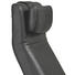 RELAXSESSEL Echtleder - Chromfarben/Schwarz, KONVENTIONELL, Leder/Metall (63/117/96-178cm) - Erpo