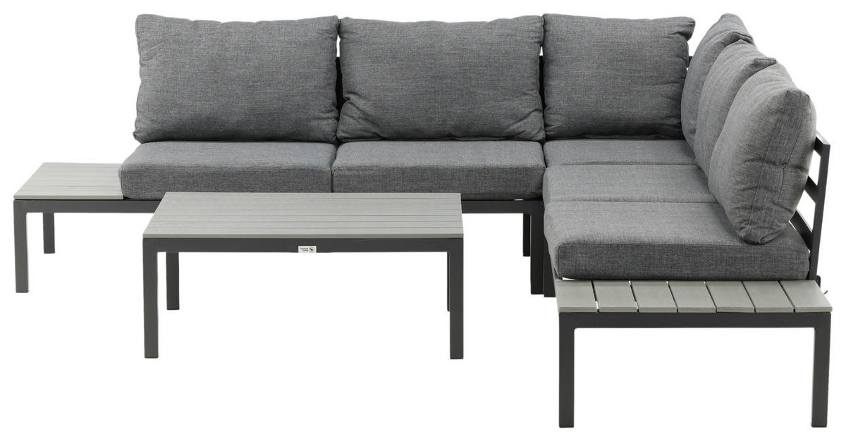 LOUNGEGRUPP  - svart, Klassisk, metall (133/167cm) - Gardenson