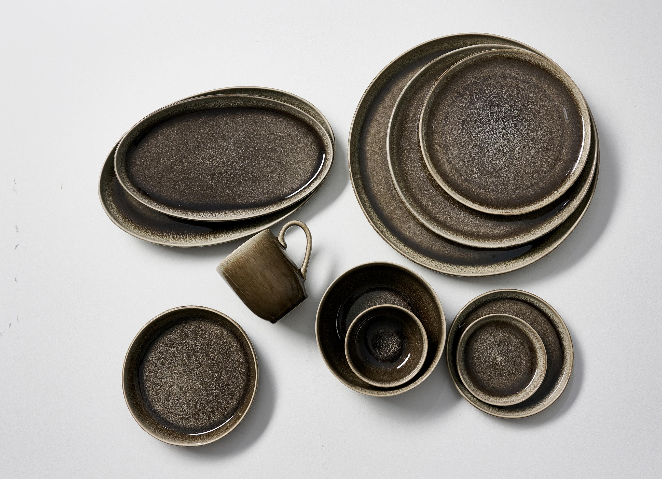DIPSCHALE Keramik Steingut  - Braun, KONVENTIONELL, Keramik (10/4,5cm) - Ritzenhoff Breker