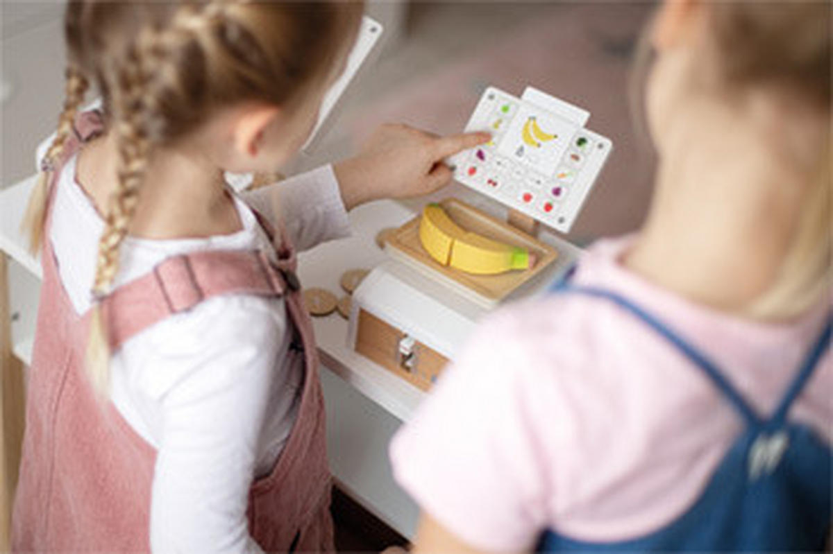 KAUFLADENZUBEHÖR Fresh  - Multicolor, Basics, Holz/Kunststoff (17/18/11cm) - small foot