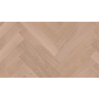 FISCHGRÄT Eiche Kaschmir Stab 750  per  m² - Eichefarben, Design, Holz (75/12,5/0,93cm) - Weitzer Parkett