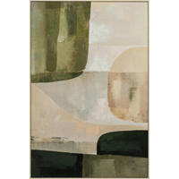LEINWANDBILD  - Beige/Olivgrün, Basics, Holz