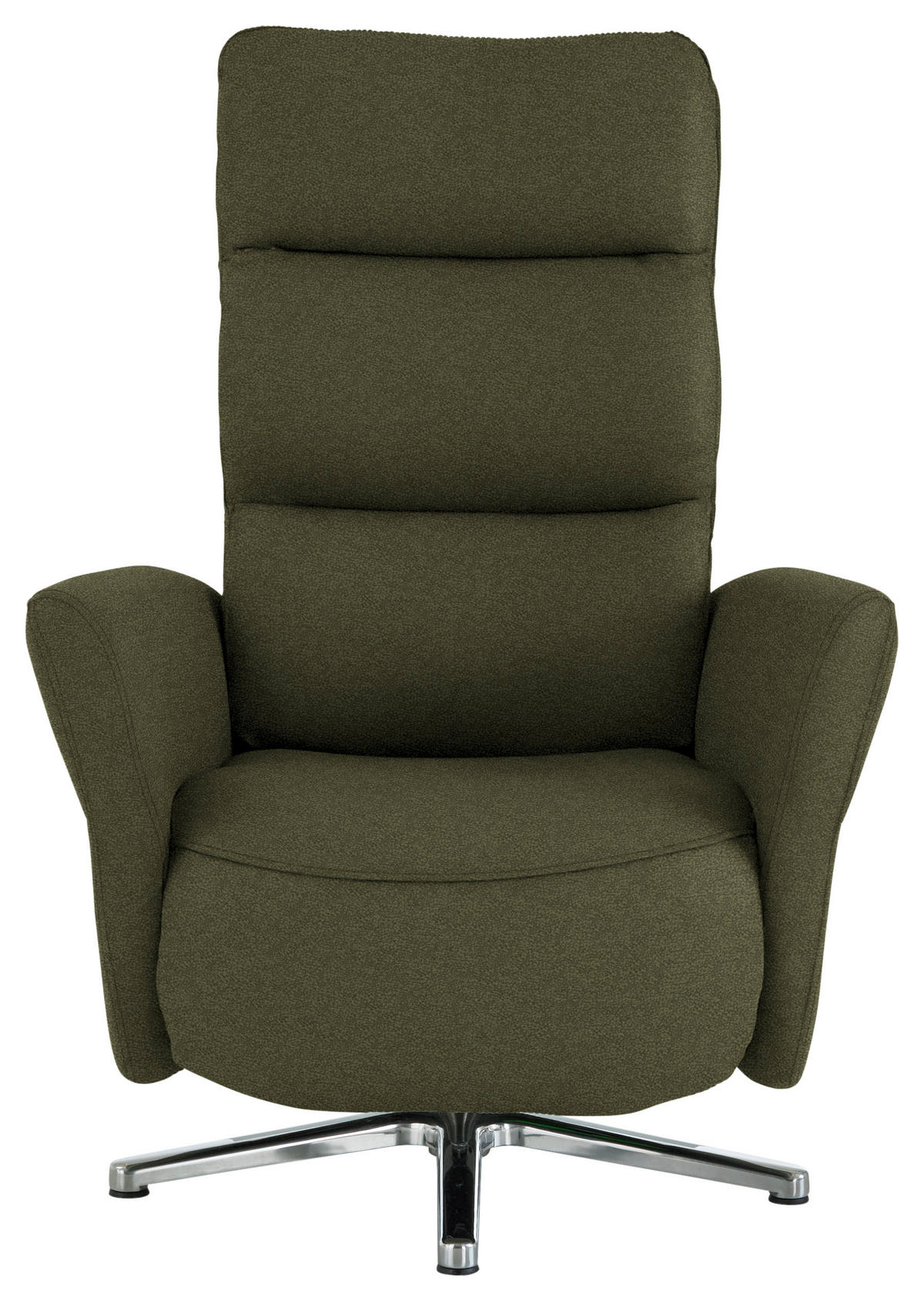 RELAXSESSEL Textil Grün  - Chromfarben/Grün, Design, Textil/Metall (78/113/83cm) - Beldomo Speed