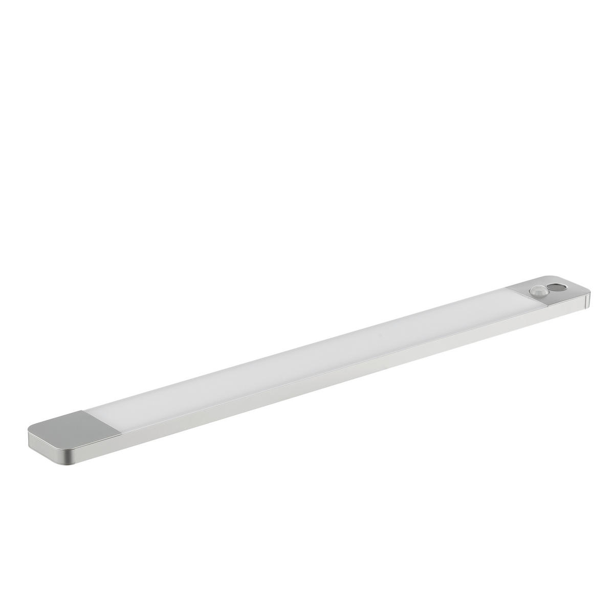 PODGRADNA SVETILJKA  - boja aluminijuma, Osnovno, metal/plastika (40/1/4cm)