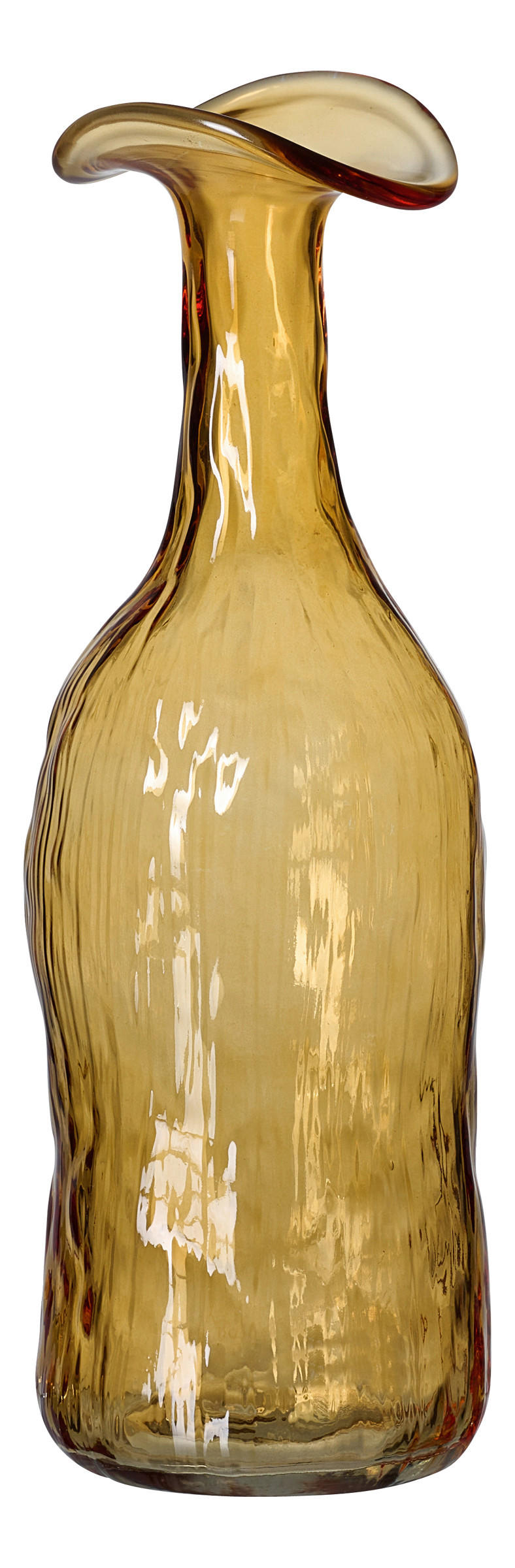VASE Lagos gelb 29,5 cm  - Gelb, Trend, Glas (9,5/29,5cm) - Ritzenhoff Breker
