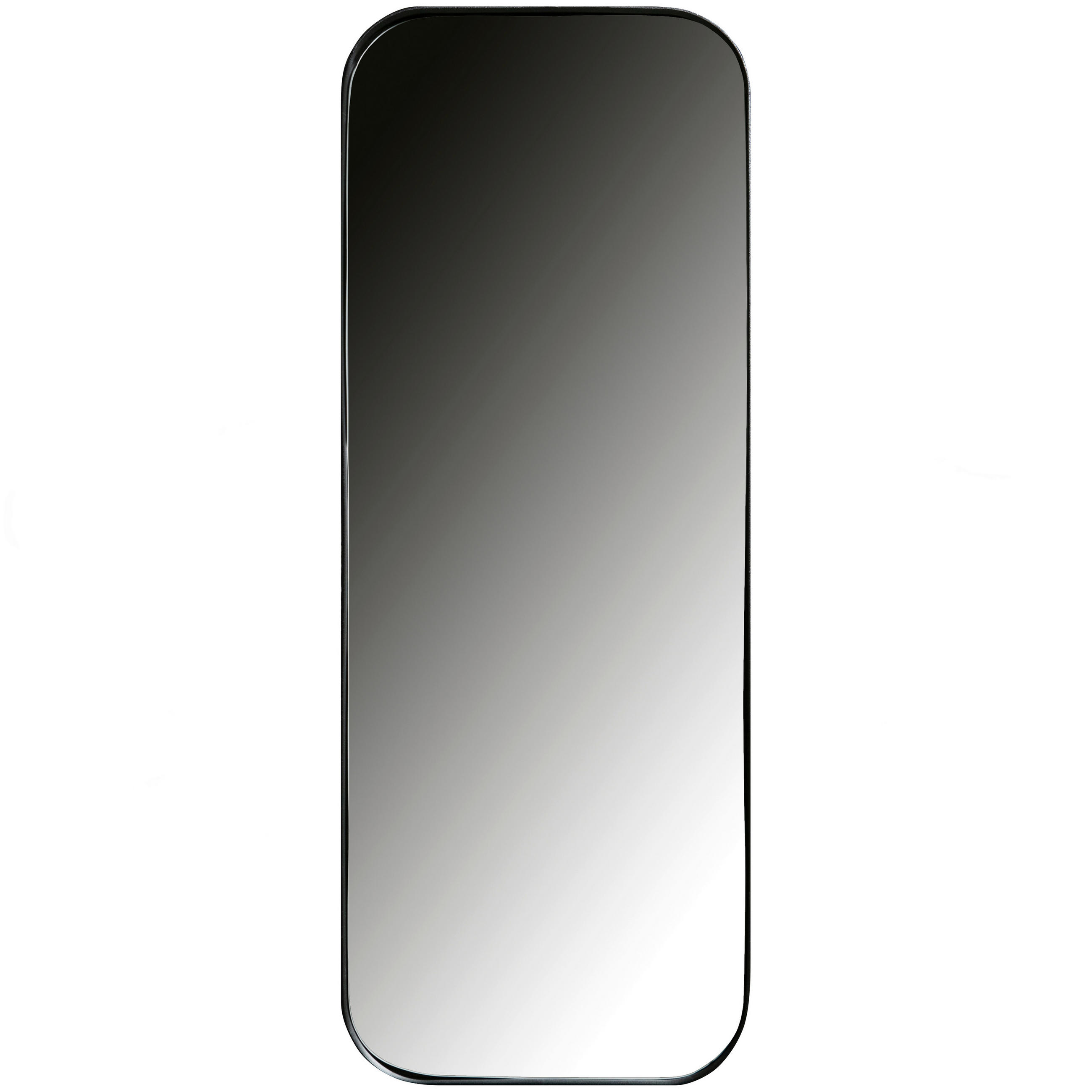 WANDSPIEGEL 40/110/5 cm  - Schwarz, Basics, Glas/Metall (40/110/5cm) - Livetastic