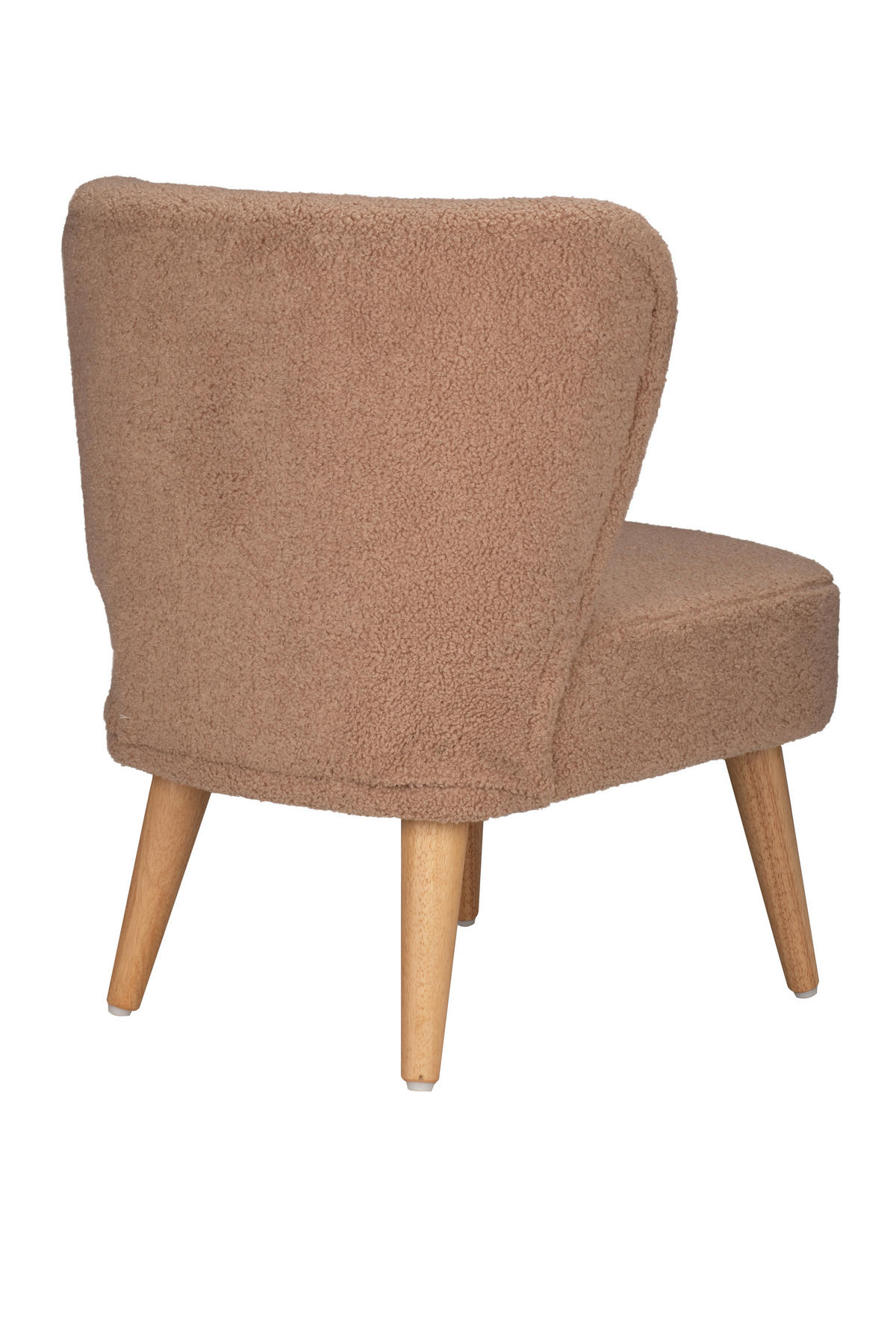 DETSKÉ KRESLO  - cappuccino, Trend, drevo/textil (48,5/48/60,5cm) - Jimmylee