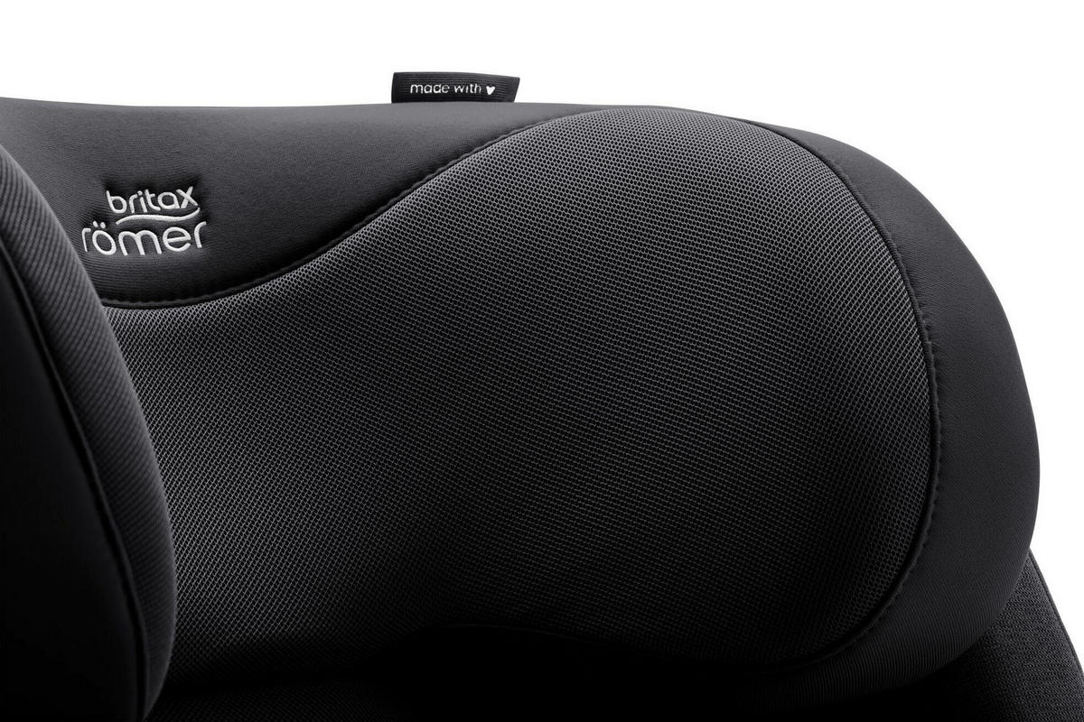 KINDERAUTOSITZ SAFEFIX Carbon Black   - Schwarz, Basics, Kunststoff/Textil (44/69-83/48cm) - Britax Römer