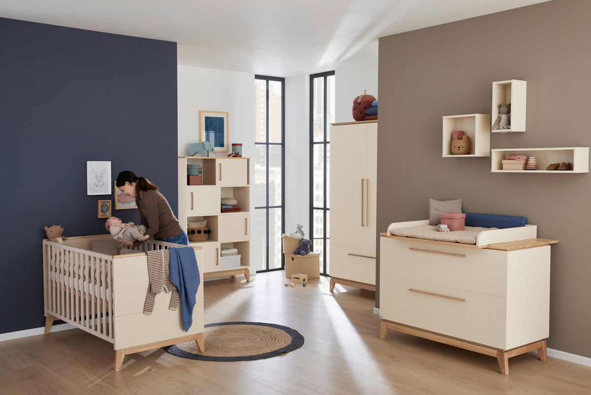 WANDREGAL 40/18,5/18,7 cm  - Beige, Design, Holzwerkstoff (40/18,5/18,7cm) - Paidi