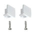 URAIL SCHIENENSYSTEM-ENDKAPPEN - Weiß, Design, Kunststoff (1,3/1,8/2,1cm) URAIL SCHIENENSYSTEM-ENDKAPPEN - Weiß, Design, Kunststoff (1,3/1,8/2,1cm)