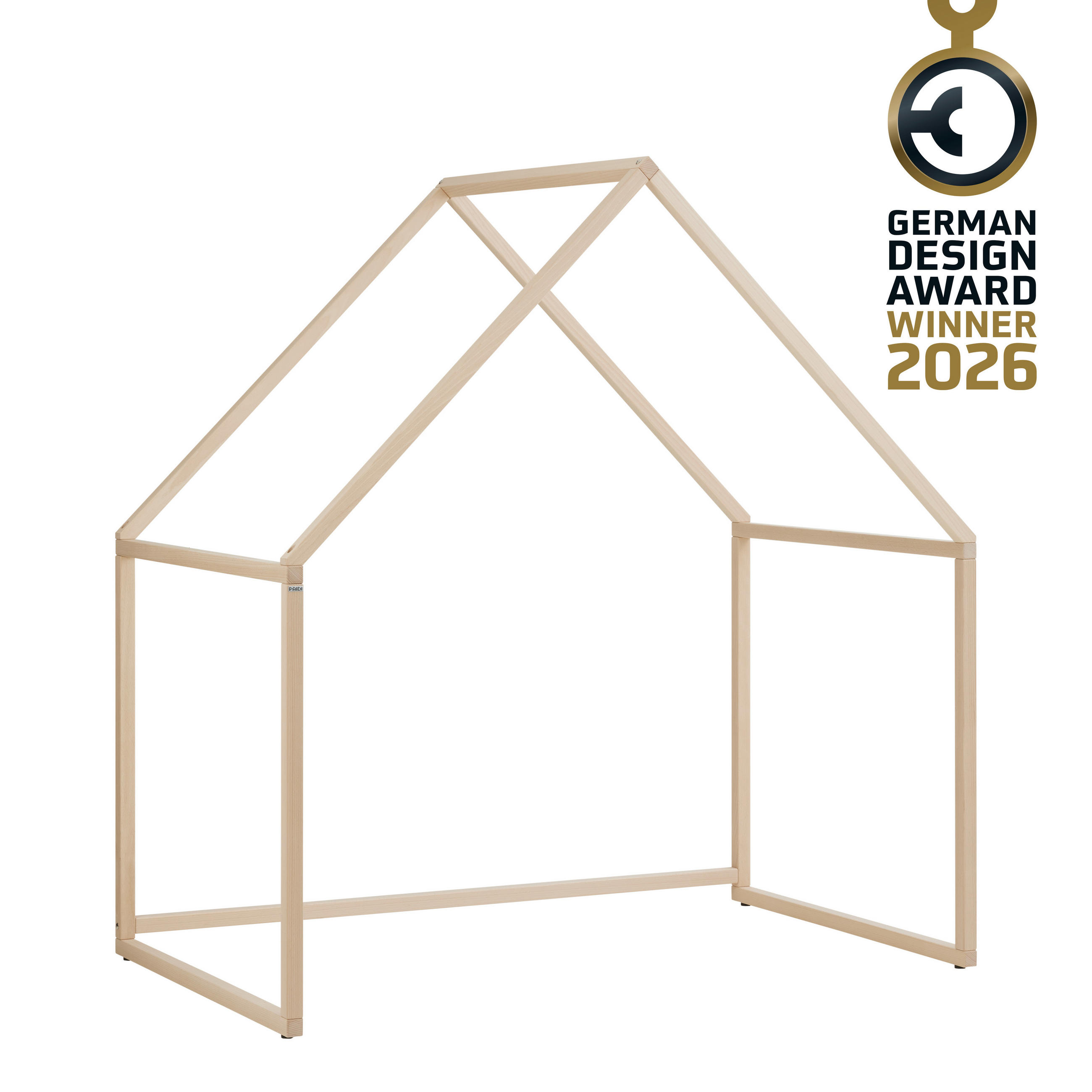 KUĆICA ZA IGRU  Little PAIDI House  - boje bukve, Basics, drvo (158/171/97cm) - Paidi