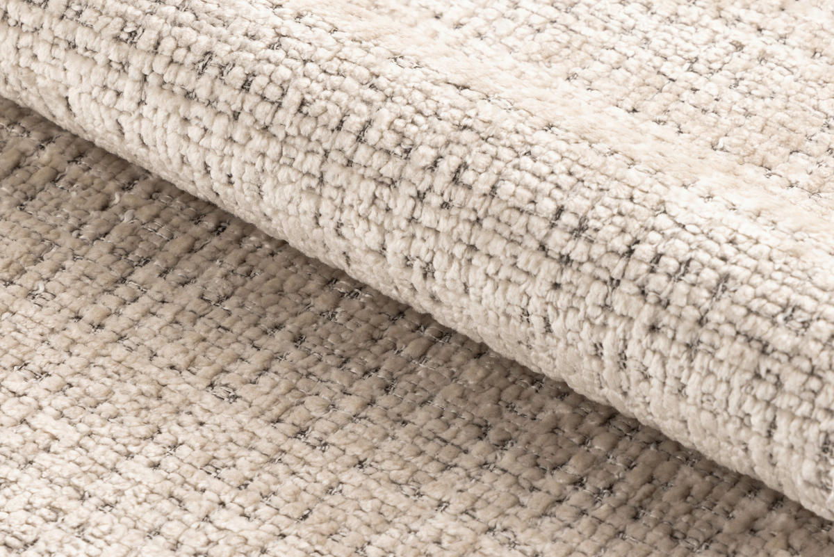 ARMLEHNSTUHL  in Struktur  - Beige/Schwarz, Trend, Textil/Metall (58,5/80/60cm) - MID.YOU