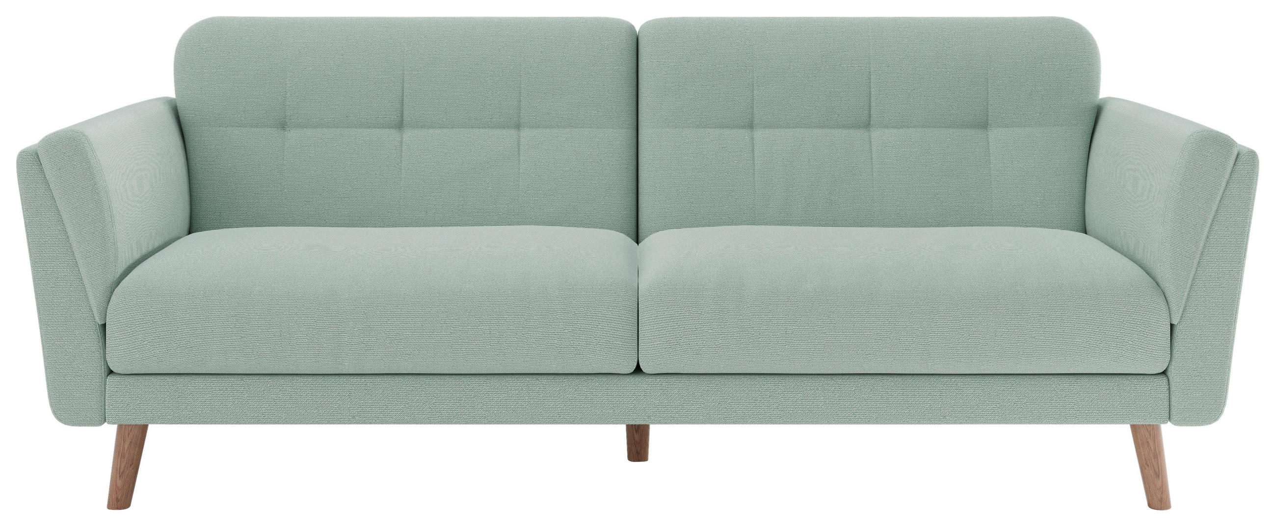 SCHLAFSOFA in Webstoff Mintgrün  - Mintgrün, MODERN, Holz/Textil (220,5/88/80,5cm) - MID.YOU