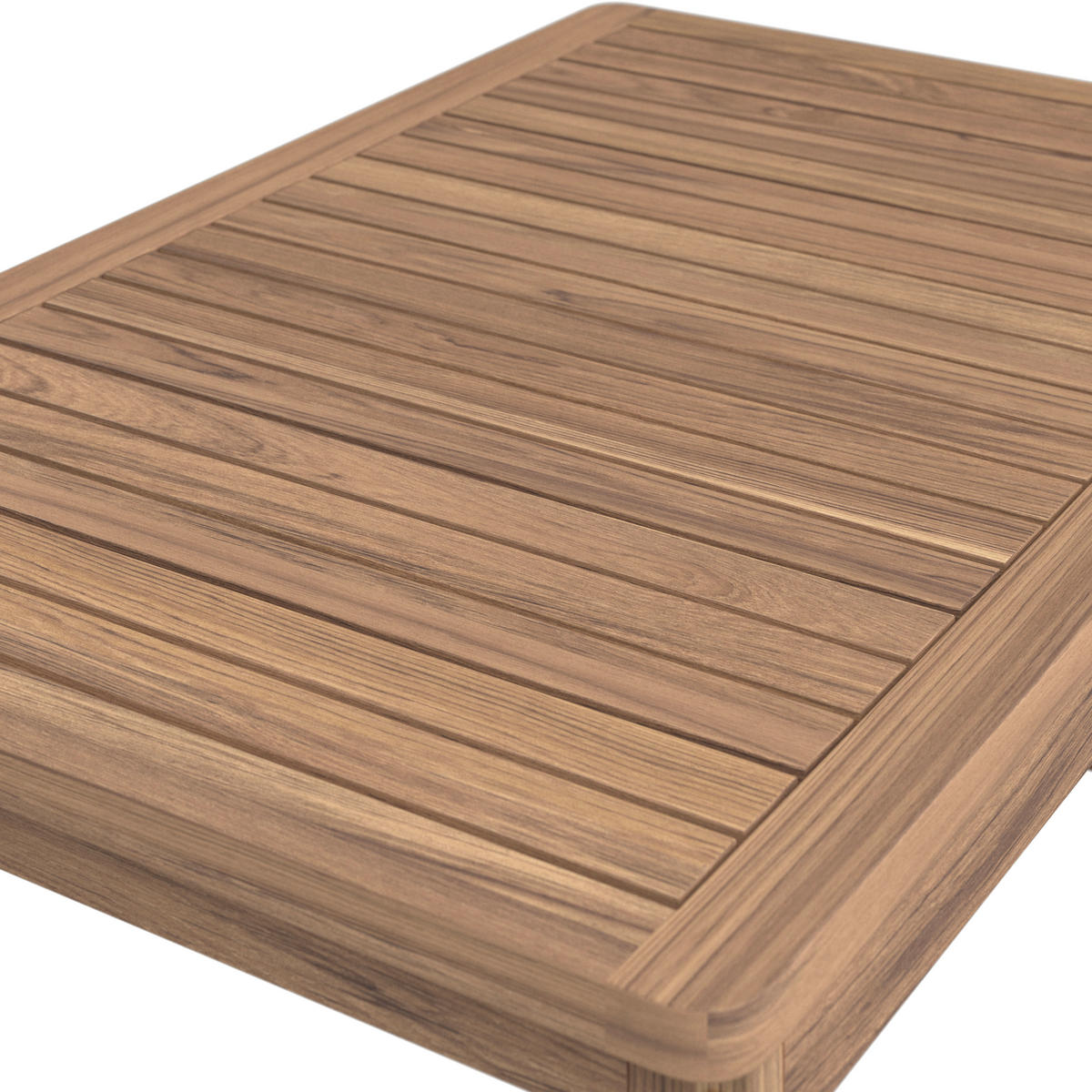 GARTENSET  - Hellgrau/Teakfarben, MODERN, Holz/Textil (85/116/60/35/72/72/55/64/64cm) - Ambia Garden