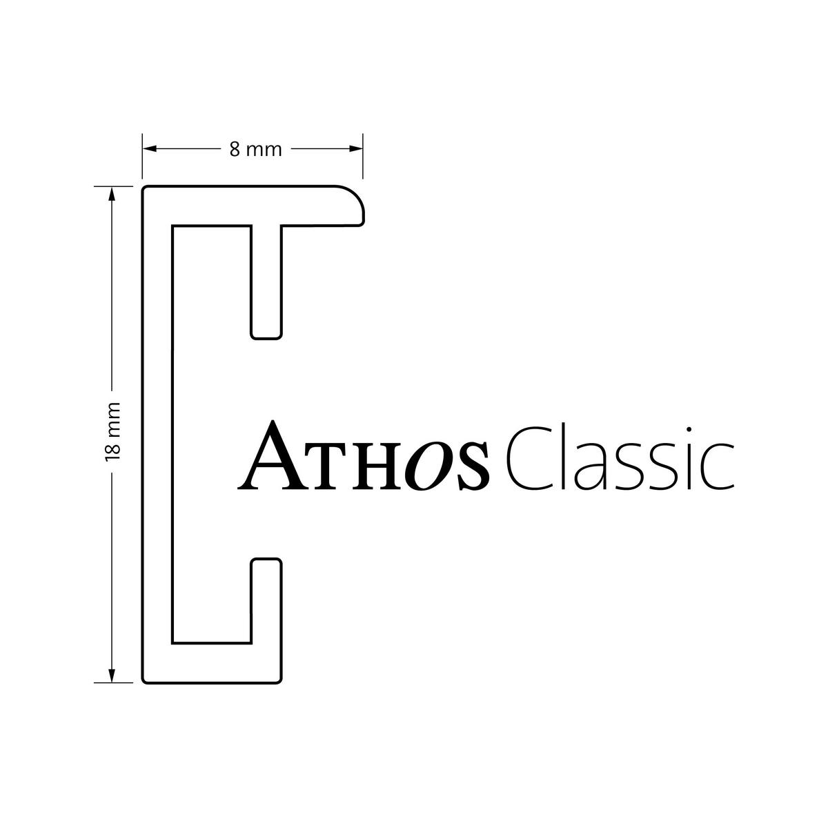 BILDERRAHMEN - Schwarz, Basics, Glas/Papier (50/50/1,8cm)