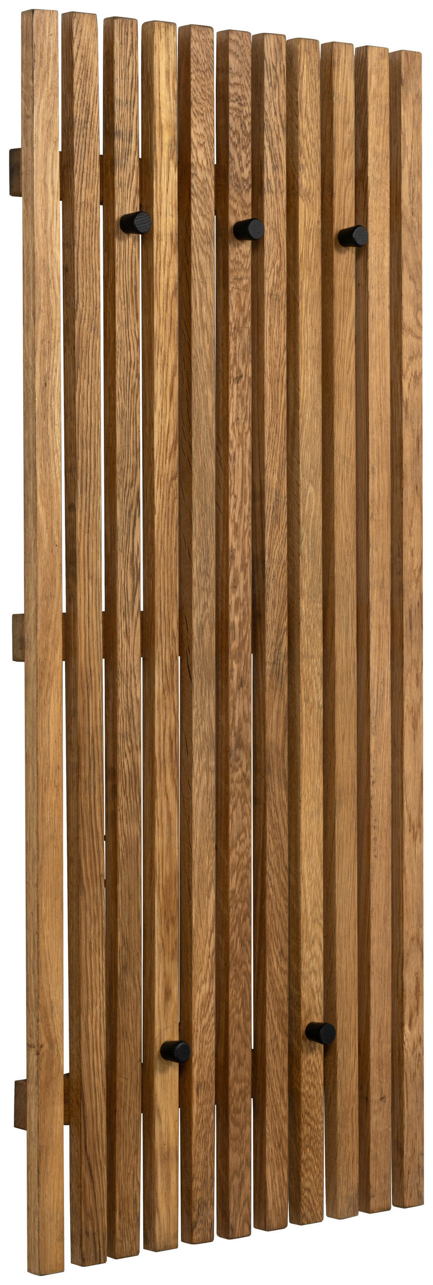 GARDEROBENPANEEL  in 50/120/7,5 cm  - Eichefarben, Natur, Holz/Metall (50/120/7,5cm) - Linea Natura