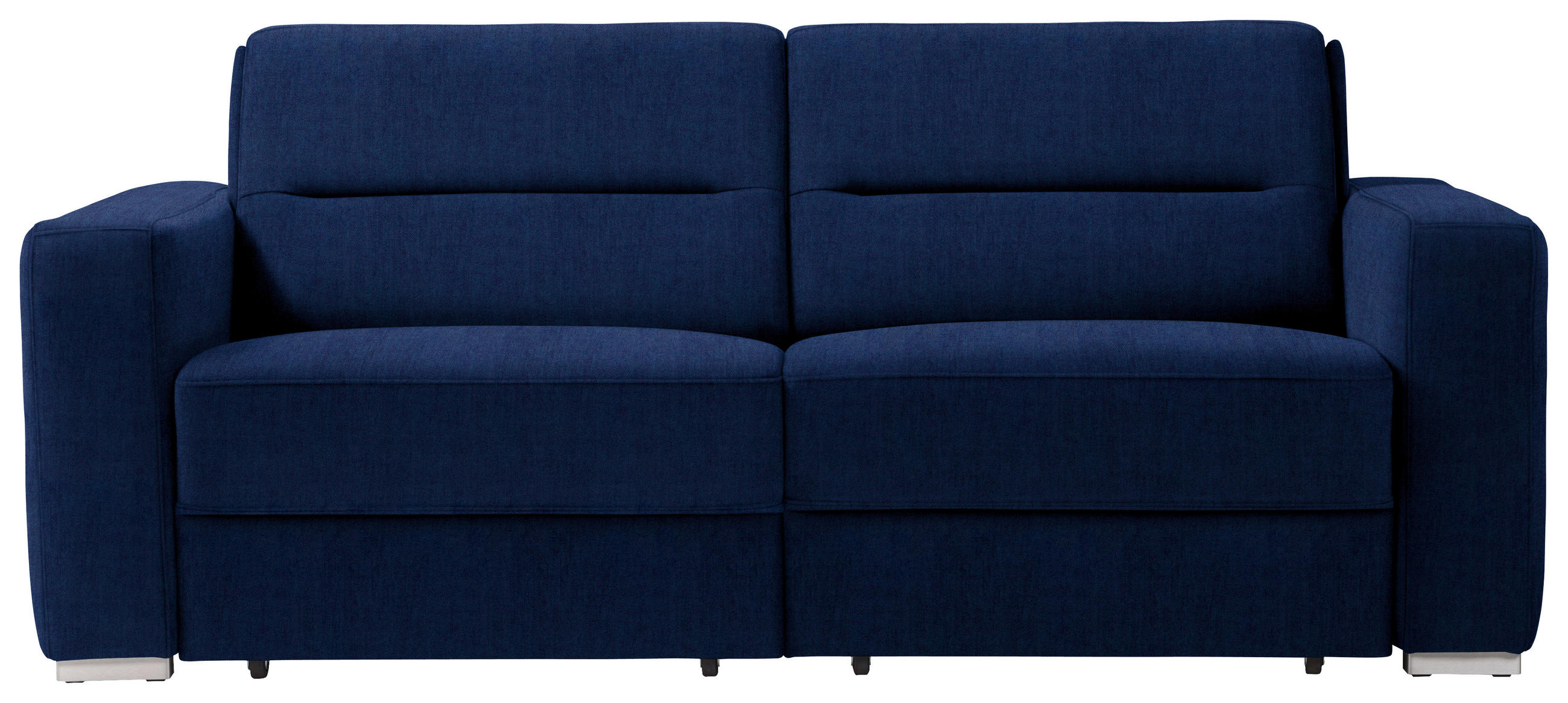 SCHLAFSOFA in Textil Dunkelblau  - Dunkelblau, Konventionell, Textil/Metall (202/86/92cm) - Sedda