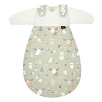 BABYSCHLAFSACKSET Baby-Mäxchen    50/56   - Weiß/Grün, Basics, Textil (50/56null) - Alvi