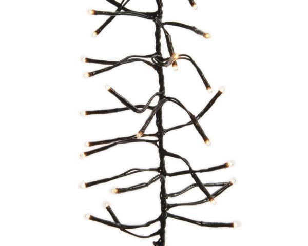 LICHTERKETTE 700 cm  - Schwarz, Basics, Kunststoff (700cm)
