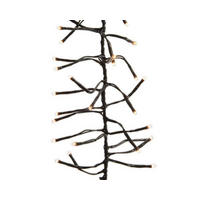 LICHTERKETTE 700 cm  - Schwarz, Basics, Kunststoff (700cm)