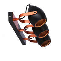 TAKSPOTLIGHT 46/25/13 cm   - svart, Design, metall (46/25/13cm)