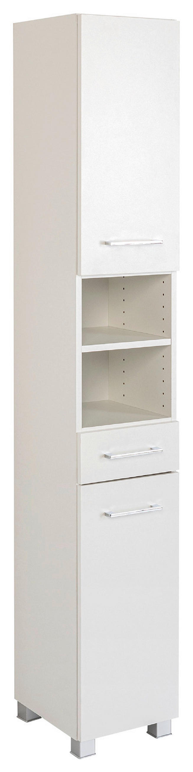 HOCHSCHRANK 30/180/35 cm  - Chromfarben/Silberfarben, MODERN, Holzwerkstoff/Kunststoff (30/180/35cm) - Held
