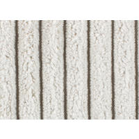 3-SITZER-SOFA Cord Creme  - Creme, Design, Holz/Textil (187/101/95cm) - Stylife