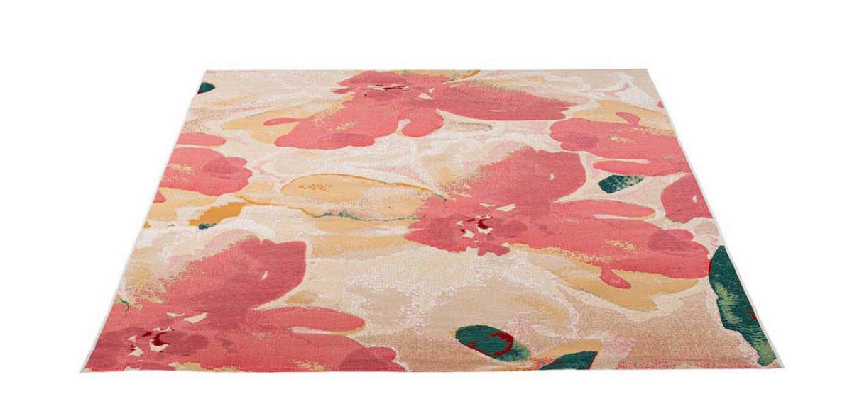 TEPPICH 123/180 cm Rosa  - Rosa, Design, Kunststoff/Textil (123/180cm) - Tom Tailor