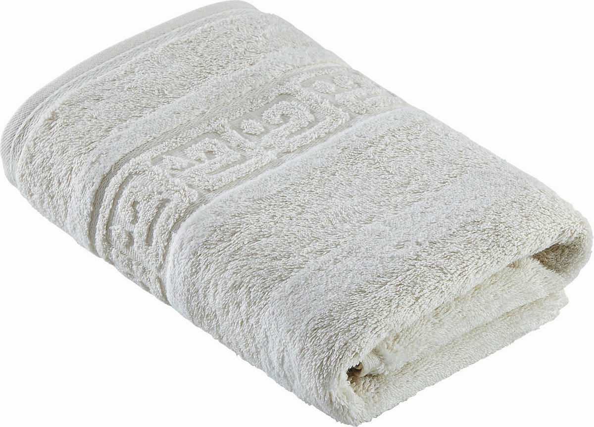 HANDTUCH Noblesse Uni Naturfarben  - Naturfarben, Basics, Textil (50/100cm) - Cawoe