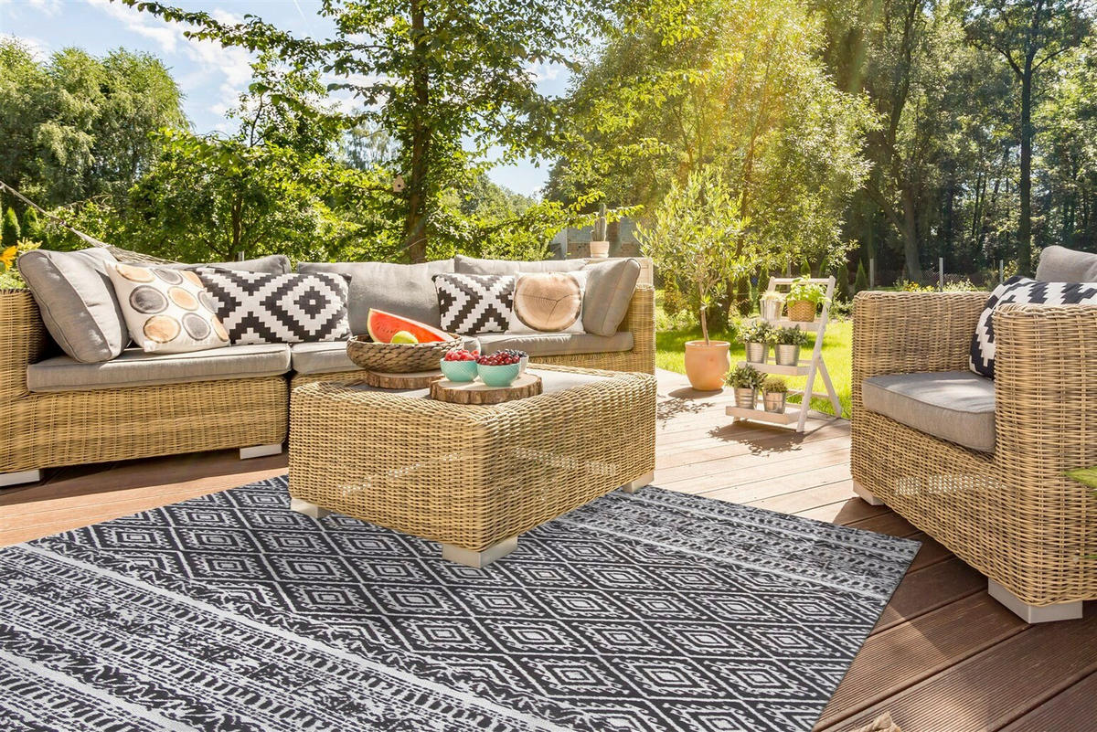 TEKAČ  Sunny     80/150 cm    tkano  črna  - črna, Basics, tekstil (80/150cm) - Kayoom